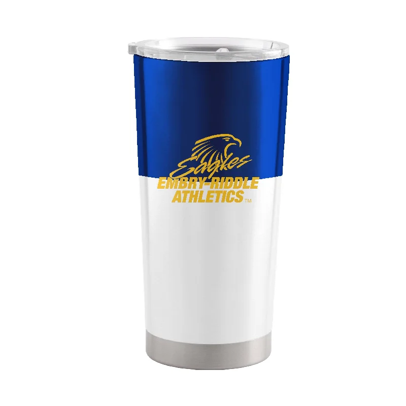 Custom Team Mugs With Team Inspiration-Embry-Riddle Aeronautical - Daytona 20oz Colorblock Stainless Tumbler