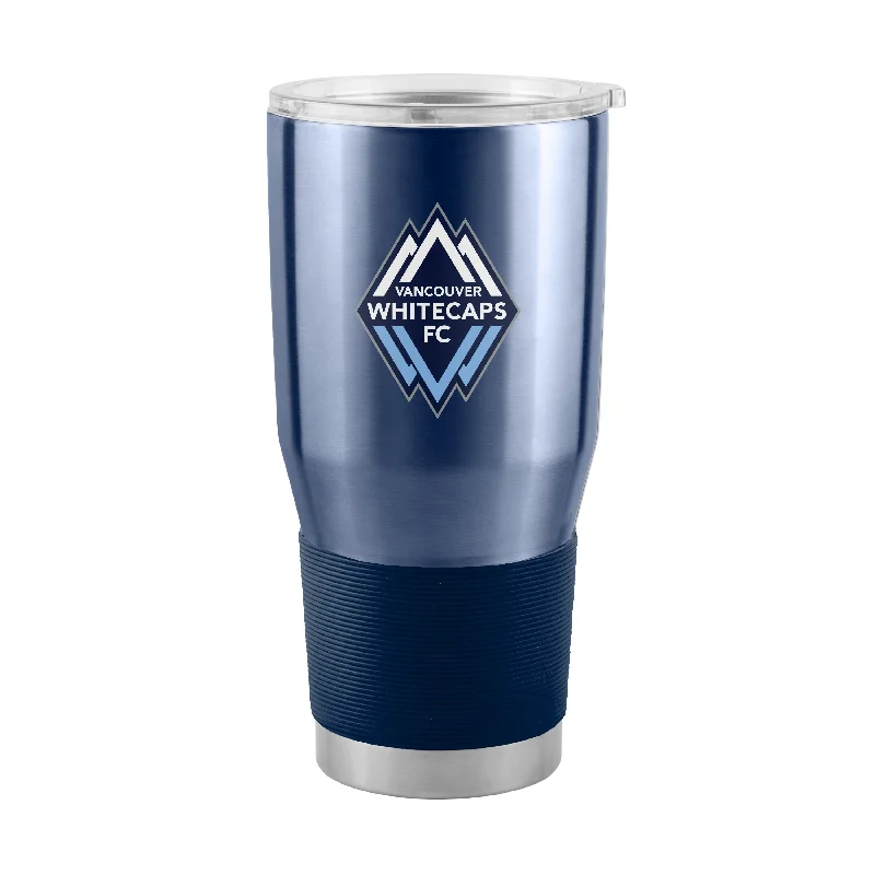 Custom Team Mugs For Professional Competitions-Vancouver Whitecaps 30oz Gameday Stainless Steel Tumbler