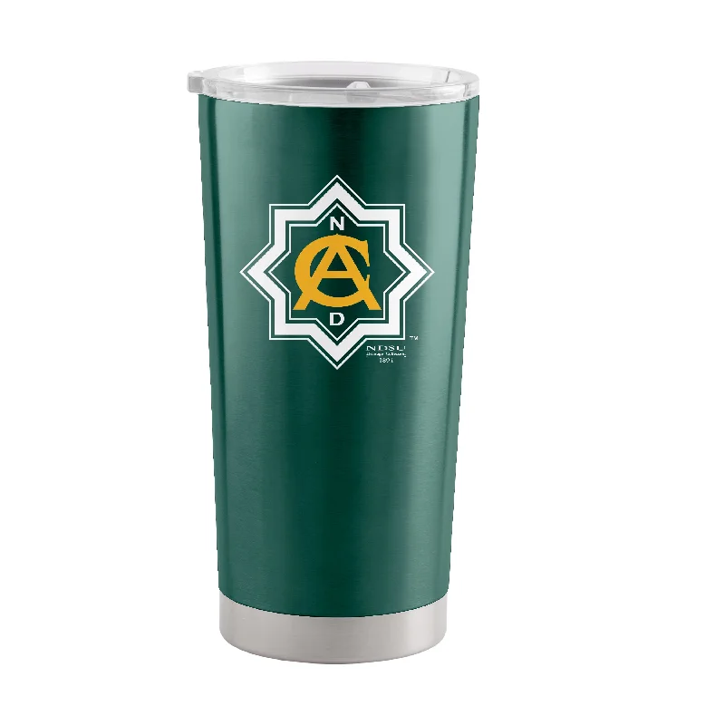 Custom Team Mugs For Award Ceremonies-North Dakota State 20oz Retro Stainless Steel Tumbler