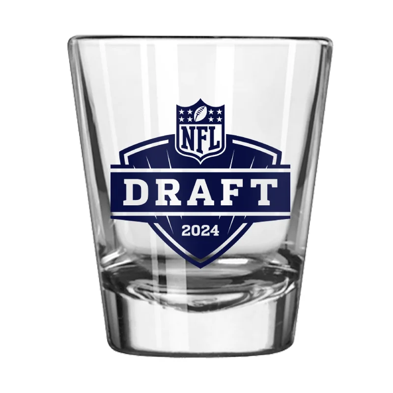 Custom Team Mugs For League Players-2024 NFL Draft 2oz Shot Glass