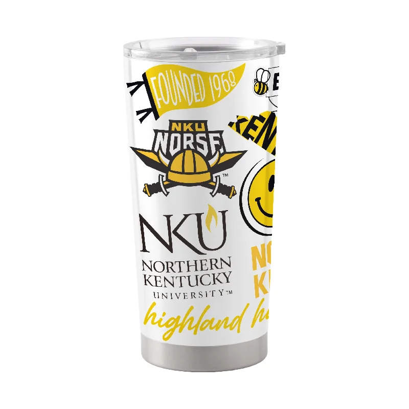 Custom Team Mugs For Event Commemorations-Northern Kentucky 20oz Native Stainless Tumbler