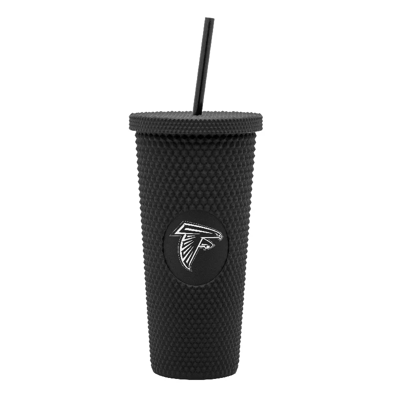 Custom Team Mugs For Team Motivation-Atlanta Falcons 24oz Studded Tumbler