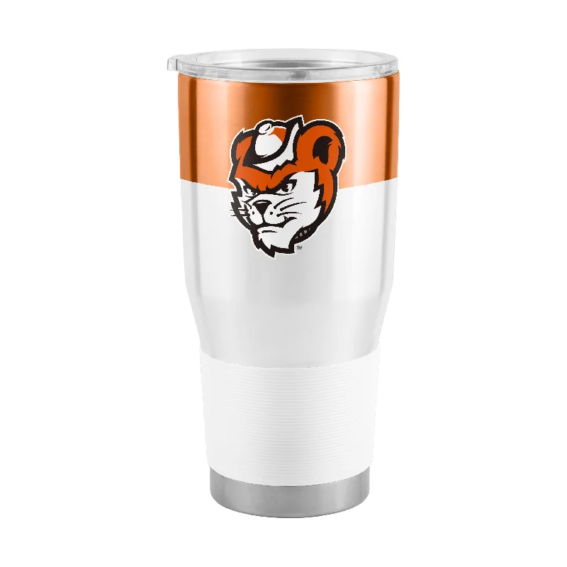 Team Mugs With Player Photos-Sam Houston State 30oz Colorblock Stainless Steel Tumbler