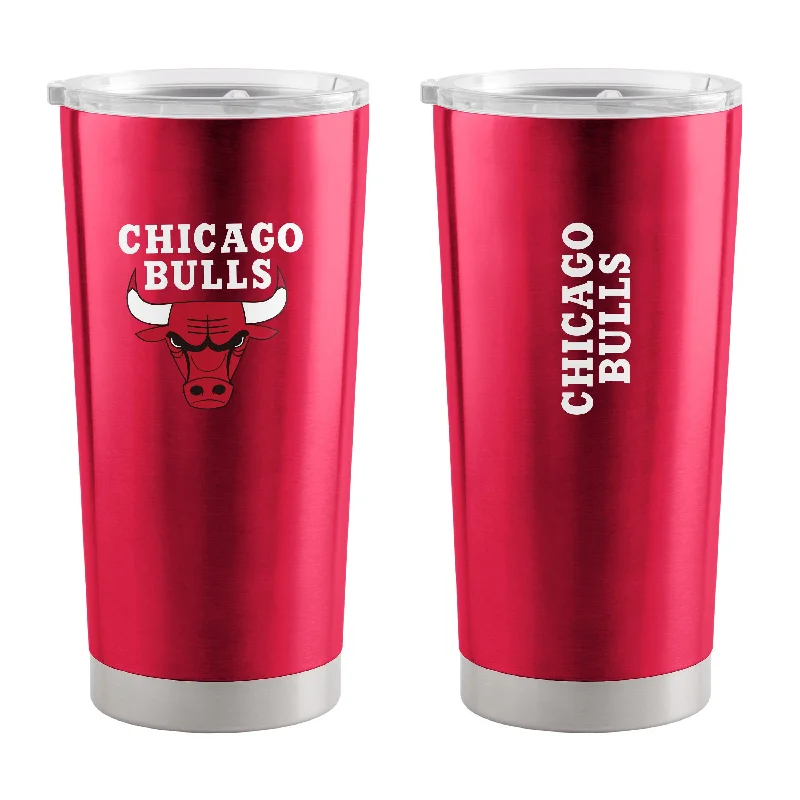 Custom Team Mugs With Team Inspiration-Chicago Bulls 20oz Gameday Stainless Steel Tumbler