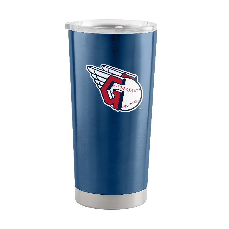 Personalized Team Mugs For Group Events-Cleveland Guardians Overtime 20oz Stainless Tumbler