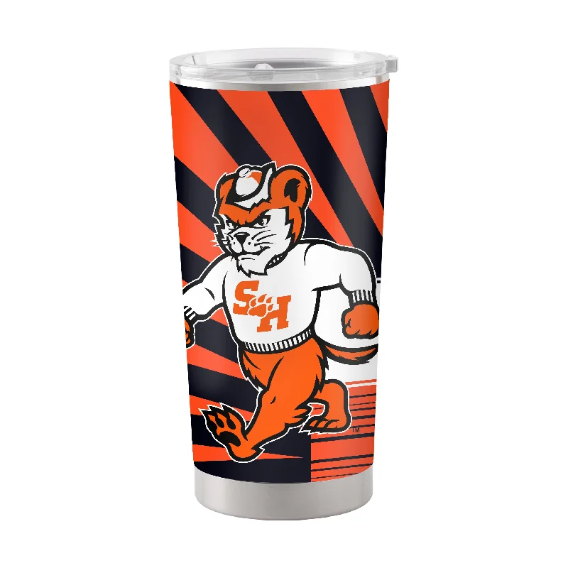 Custom Team Mugs For Charity Auctions-Sam Houston State 20oz Mascot Stainless Tumbler