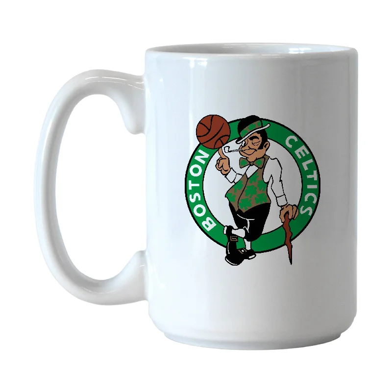 Personalized Team Mugs For Local Teams-Boston Celtics 15oz Gameday Sublimated Mug