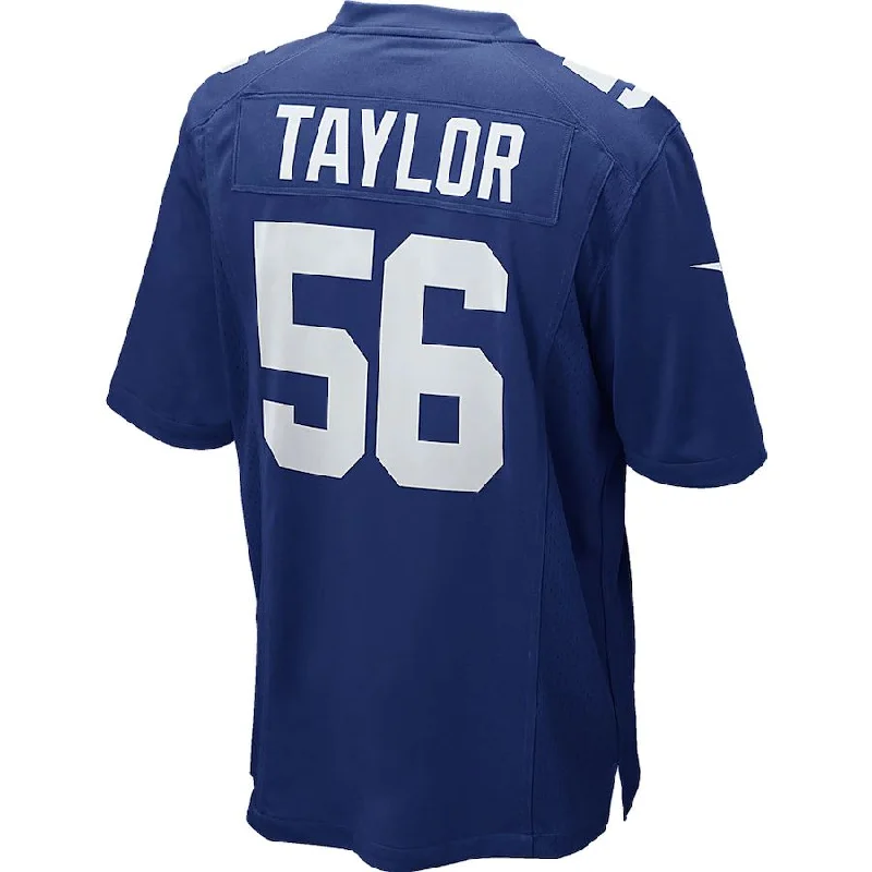 Rugby Jerseys With Personalized Text For Groups-NY.Giants #56 Lawrence Taylor Royal Blue Retired Player Game Jersey Stitched American Football Jerseys