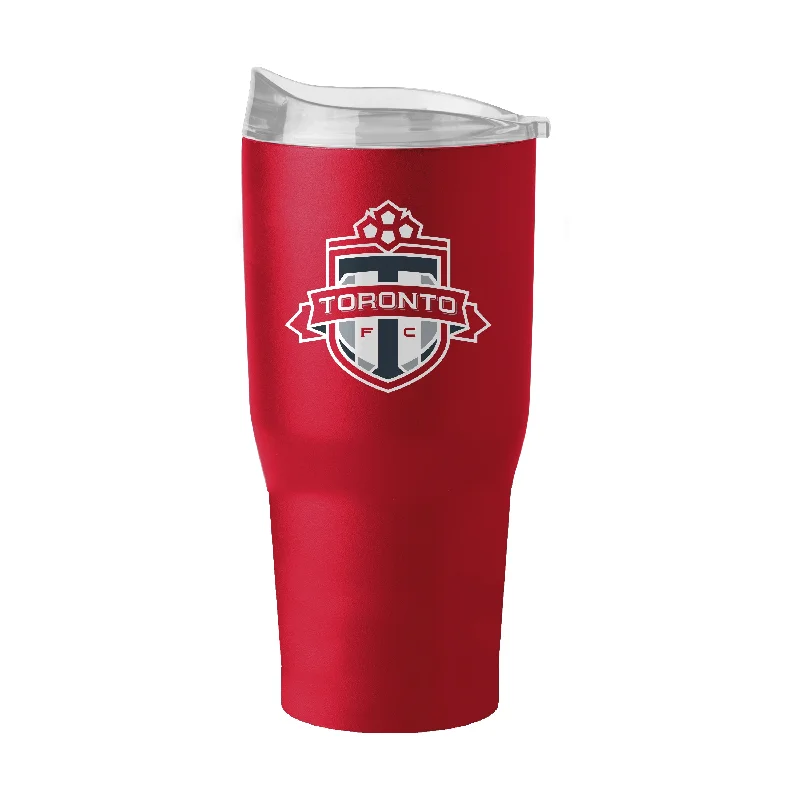 Personalized Team Mugs With Unique Logos-Toronto FC 30oz Flipside Powder Coat Tumbler