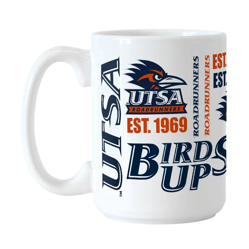 Custom Team Mugs For Coaches-Texas - San Antonio 15oz Spirit Sublimated Mug