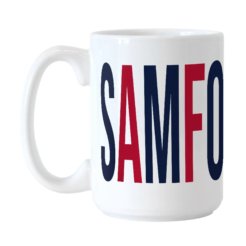 Personalized Team Mugs For Player Gifts-Samford 15oz Overtime Sublimated Mug