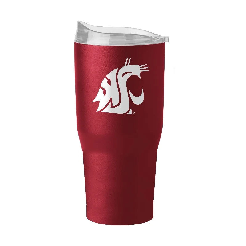 Custom Team Mugs For Group Orders-Washington State 30oz Flipside Powder Coat Tumbler