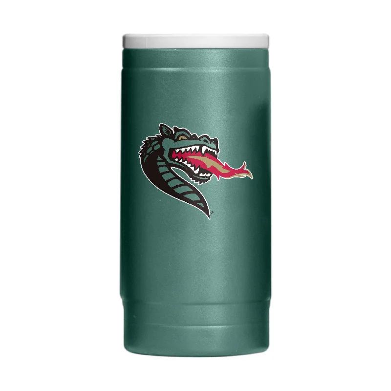 Personalized Team Mugs For Charitable Giving-UAB 12oz Flipside Powder Coat Slim Can Coolie