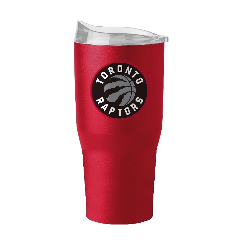 Team Mugs For Large Group Orders-Toronto Raptors 30oz Flipside Powder Coat Tumbler