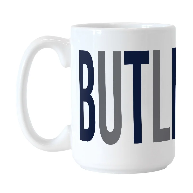 Team Mugs With Custom Text for Fans-Butler 15oz Overtime Sublimated Mug