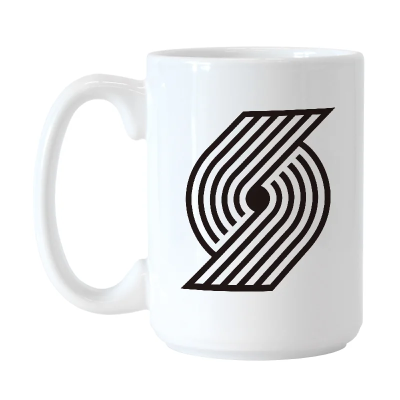 Team Mugs For Fans-Portland Trailblazers PDX 15oz Sublimated Mug