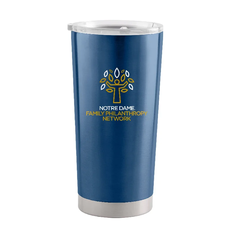 Team Mugs For Special Promotions-Notre Dame 20oz Philanthropy Network Stainless Tumbler