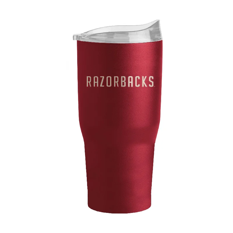 Team Mugs For Sports Tournaments-Arkansas Vault 30oz Flipside Powder Coat Tumbler