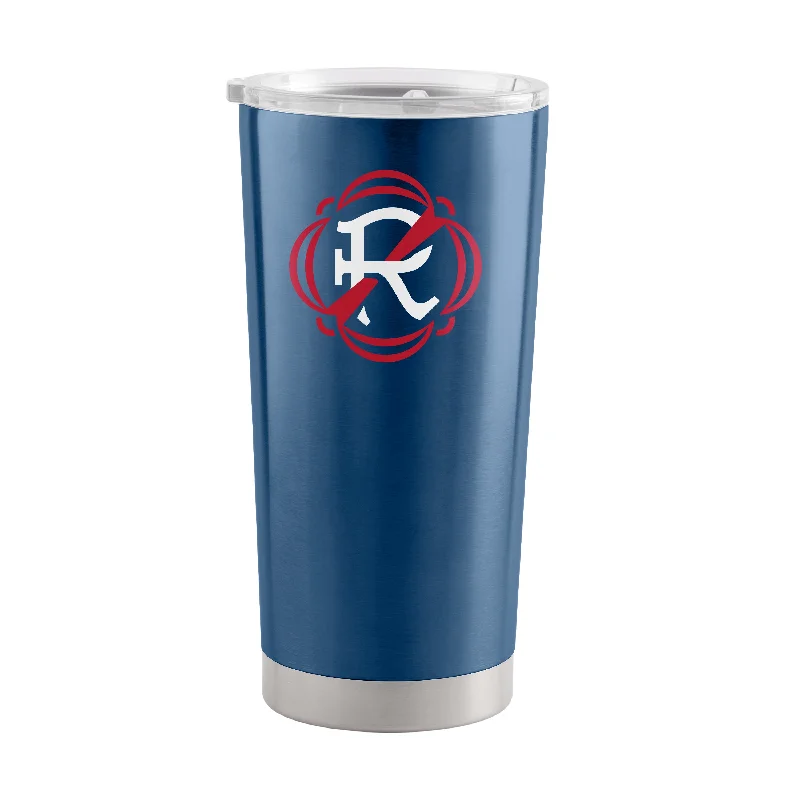 Personalized Team Mugs For Team Spirit-New England Revolution 20oz Gameday Stainless Tumbler