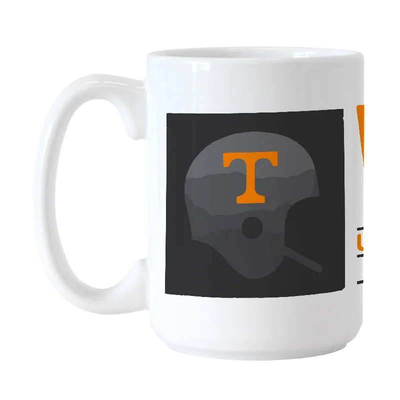 Team Mugs For Special Occasions-Tennessee Smokey Gray 15oz Sublimated Mug