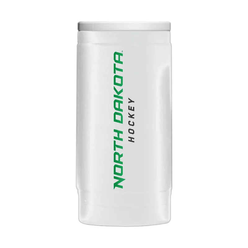 Personalized Team Mugs For Charity Support-North Dakota Hockey 12oz Powder Coat Coolie