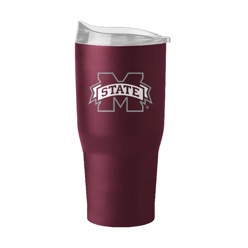 Custom Team Mugs For Annual Reunions-Mississippi State 30oz Gameday Powder Coat Tumbler