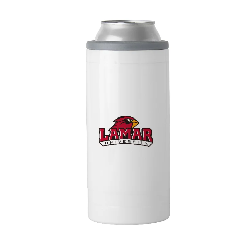 Custom Team Mugs For Special Projects-Lamar 12oz Gameday Slim Can Coolie