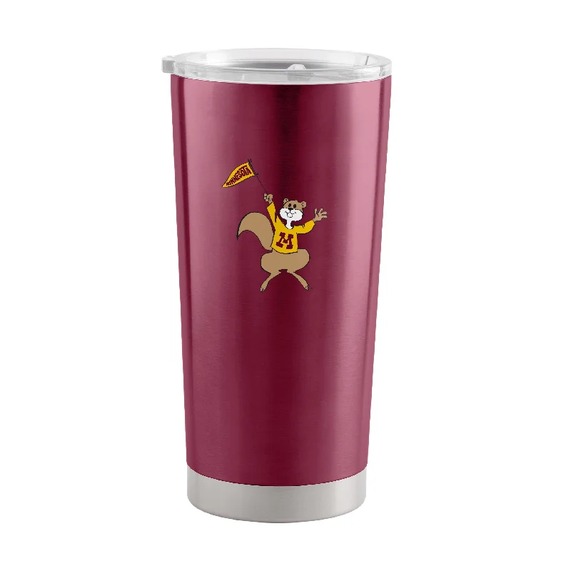 Personalized Team Mugs For Special Teams-Minnesota 20oz Retro Stainless Steel Tumbler