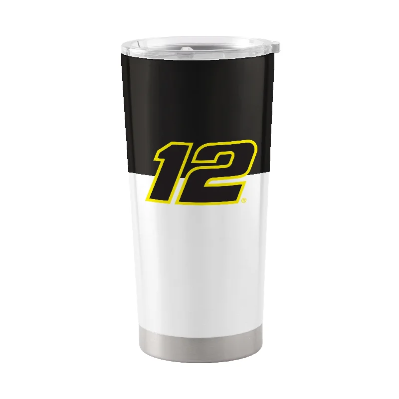 Custom Team Mugs For Official Team Apparel-Ryan Blaney 20oz Colorblock Stainless Tumbler