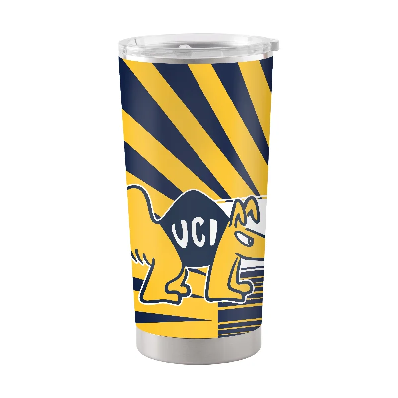 Team Mugs With Unique Custom Features-California Irvine 20oz Mascot Stainless Tumbler