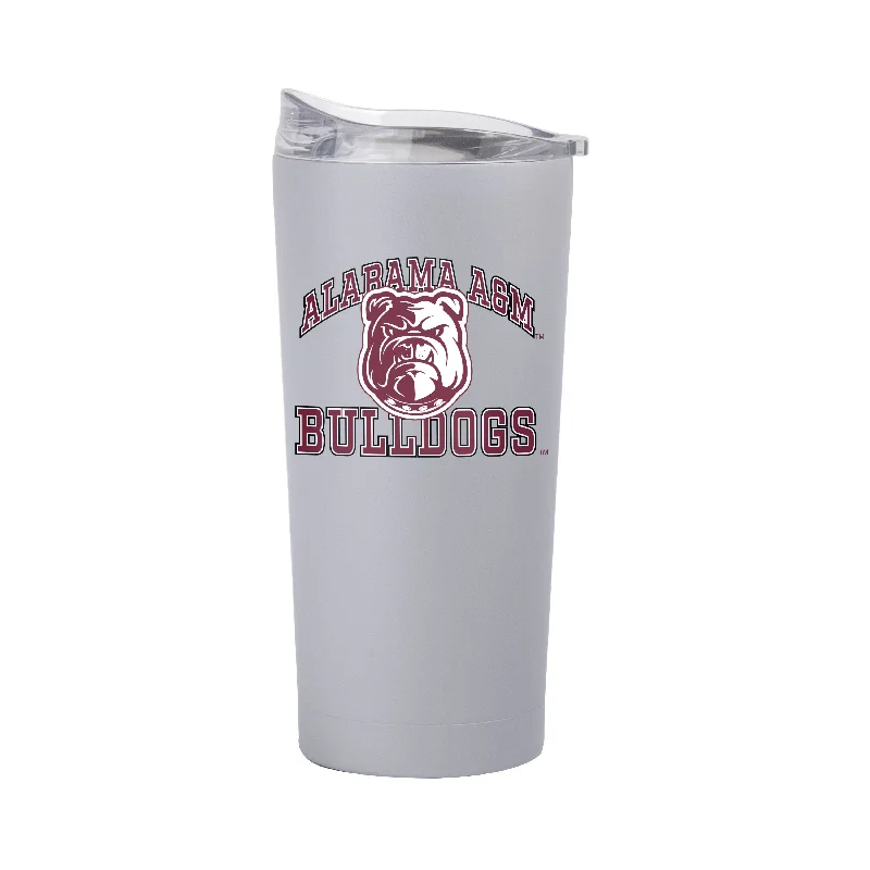 Team Mugs With Custom Text for Special Events-Alabama A&M 20oz Athletic Powder Coat Tumbler