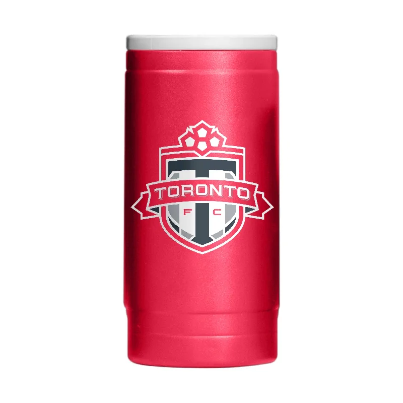 Personalized Team Mugs For Local Teams-Toronto FC 12oz Flipside Powder Coat Slim Can Coolie