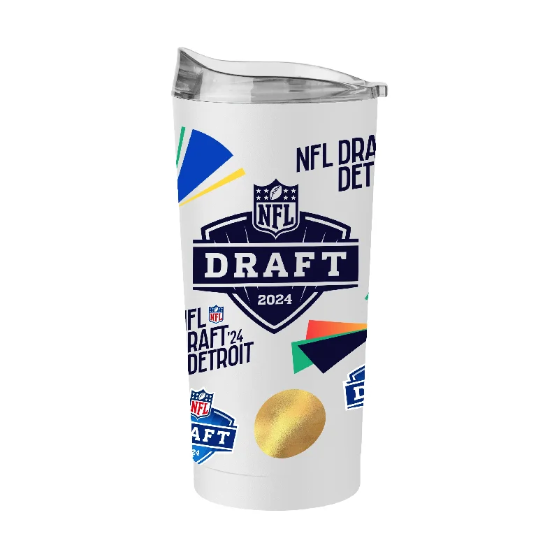 Personalized Team Mugs For Charity Support-2024 NFL Draft 20oz Native Powder Coat Tumbler