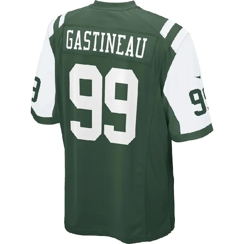 Rugby Jerseys With Bold Designs-NY.Jets #99 Mark Gastineau Green Retired Player Game Jersey Stitched American Football Jerseys