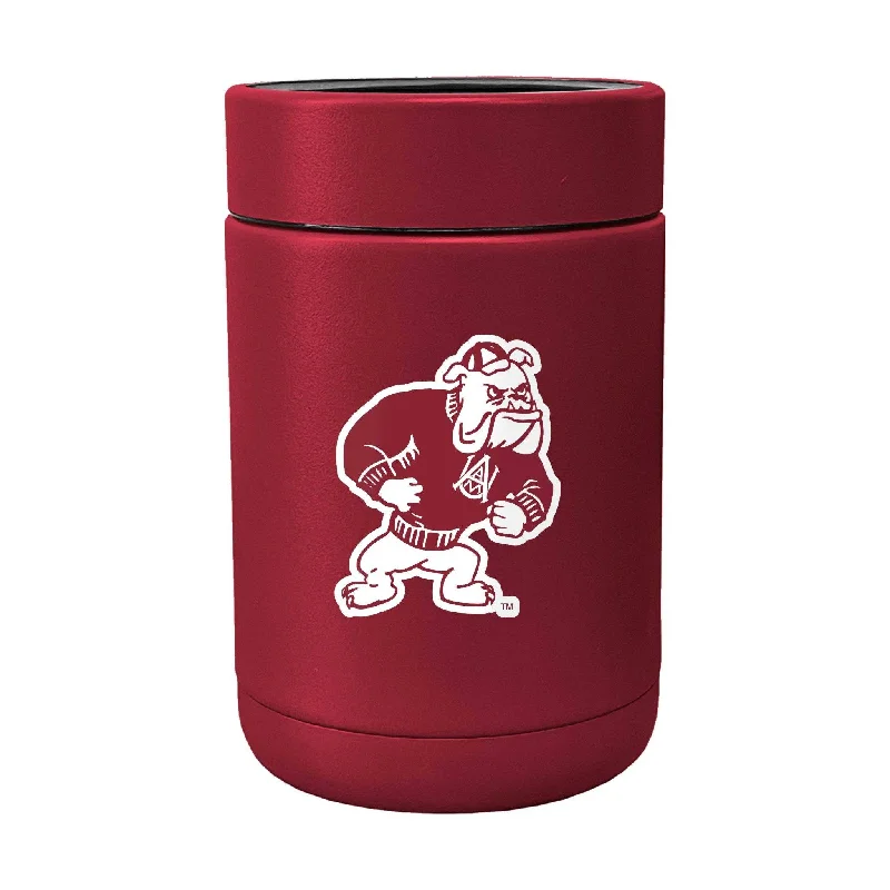 Team Mugs For Special Event Branding-Alabama A&M Powder Coat Flipside Coolie