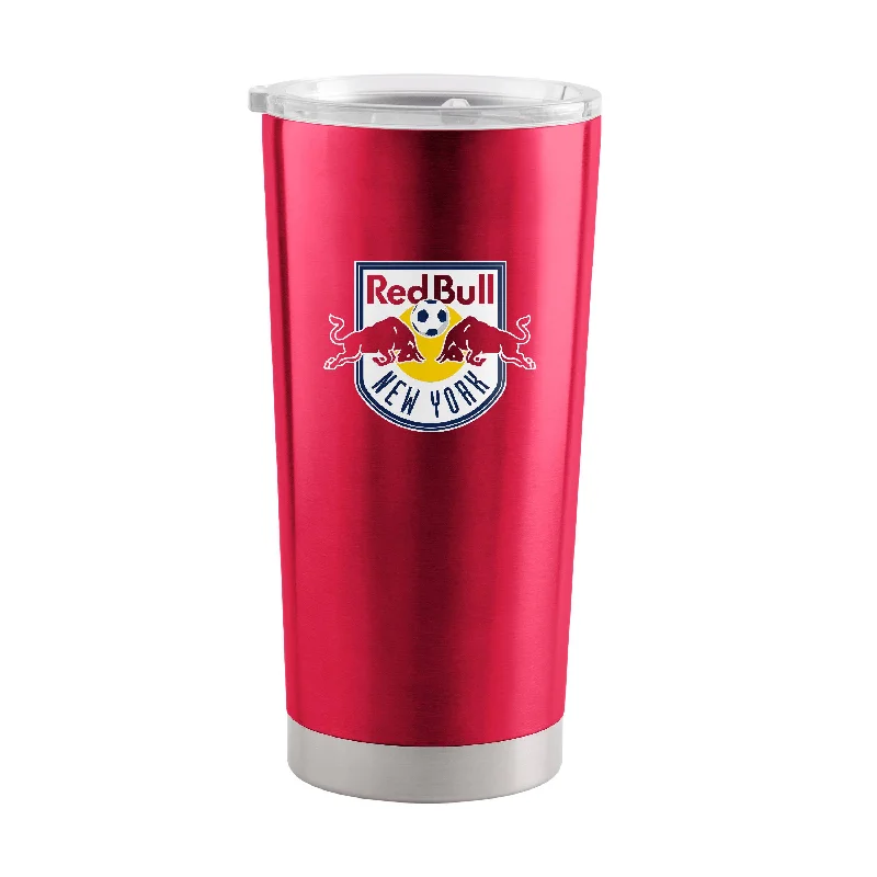 Personalized Team Mugs For Special Sponsors-New York Red Bulls 20oz Gameday Stainless Tumbler